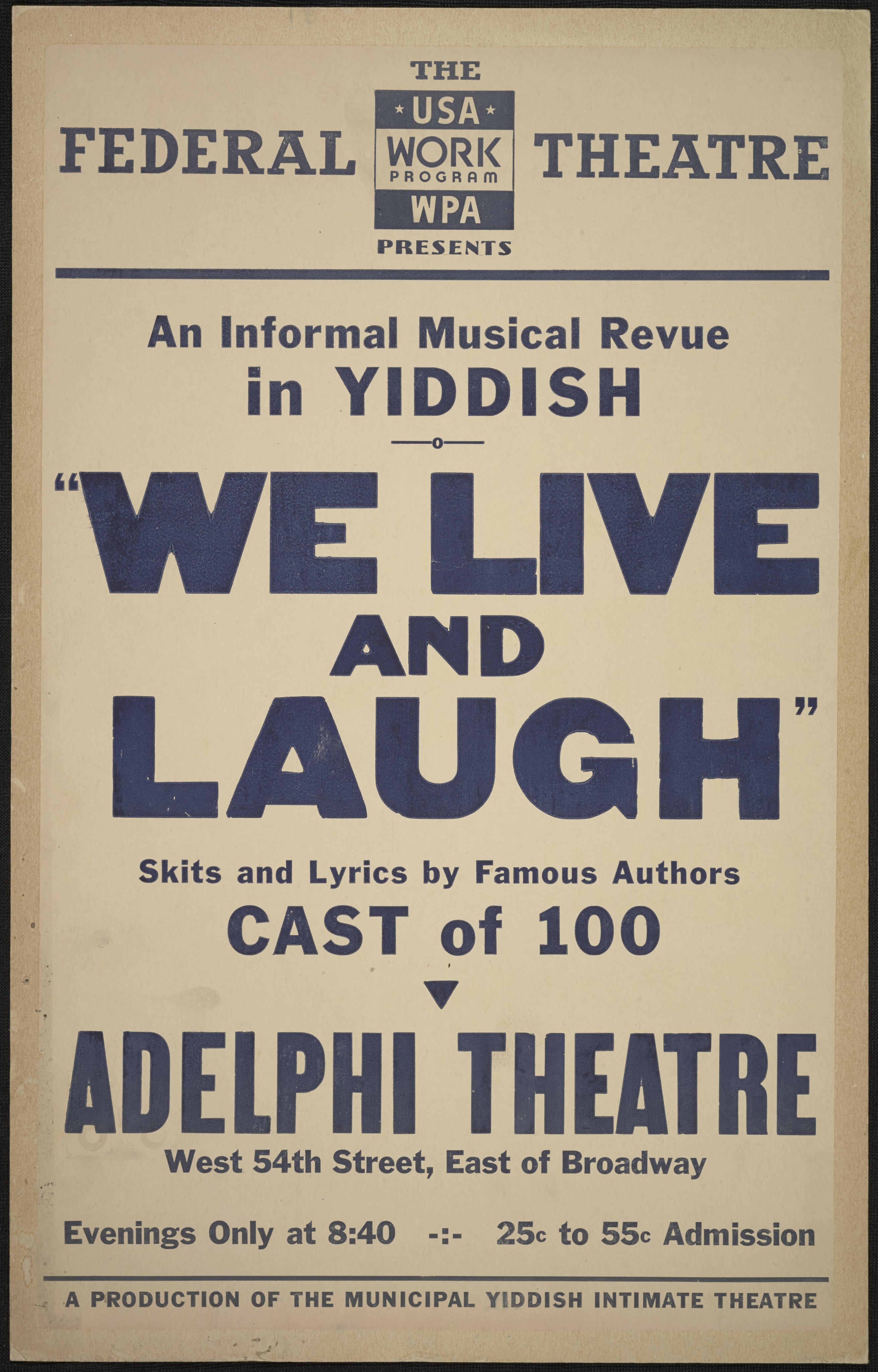 We Live and Laugh (1934)