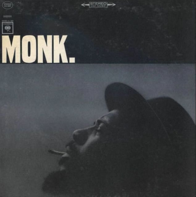 Monk by Thelonius Monk on Columbia Records. Cover photography by W. Eugene Smith