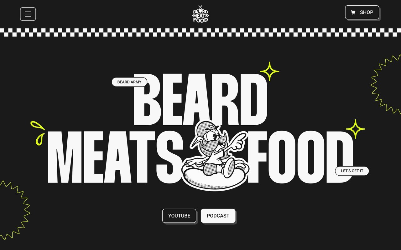 Beard Meets Food