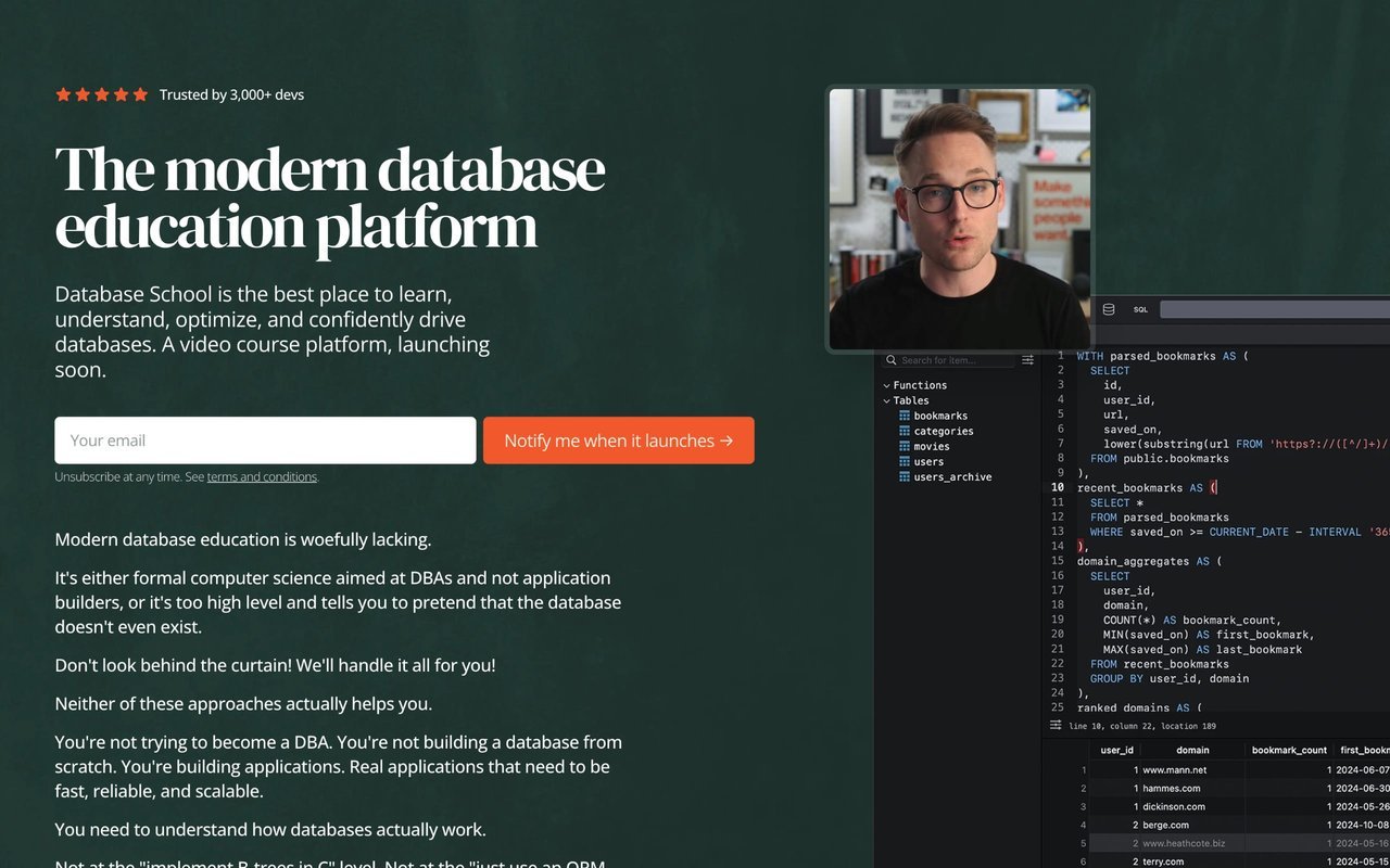 Database School
