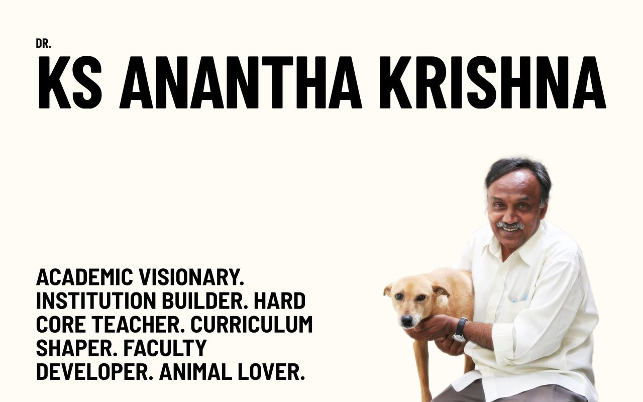 Dr. KS Anantha Krishna