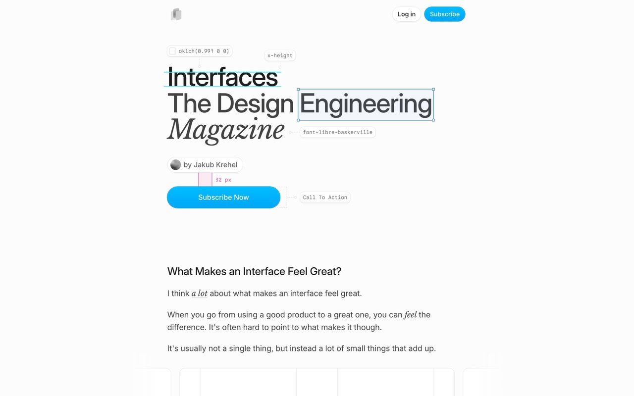 Interfaces Magazine