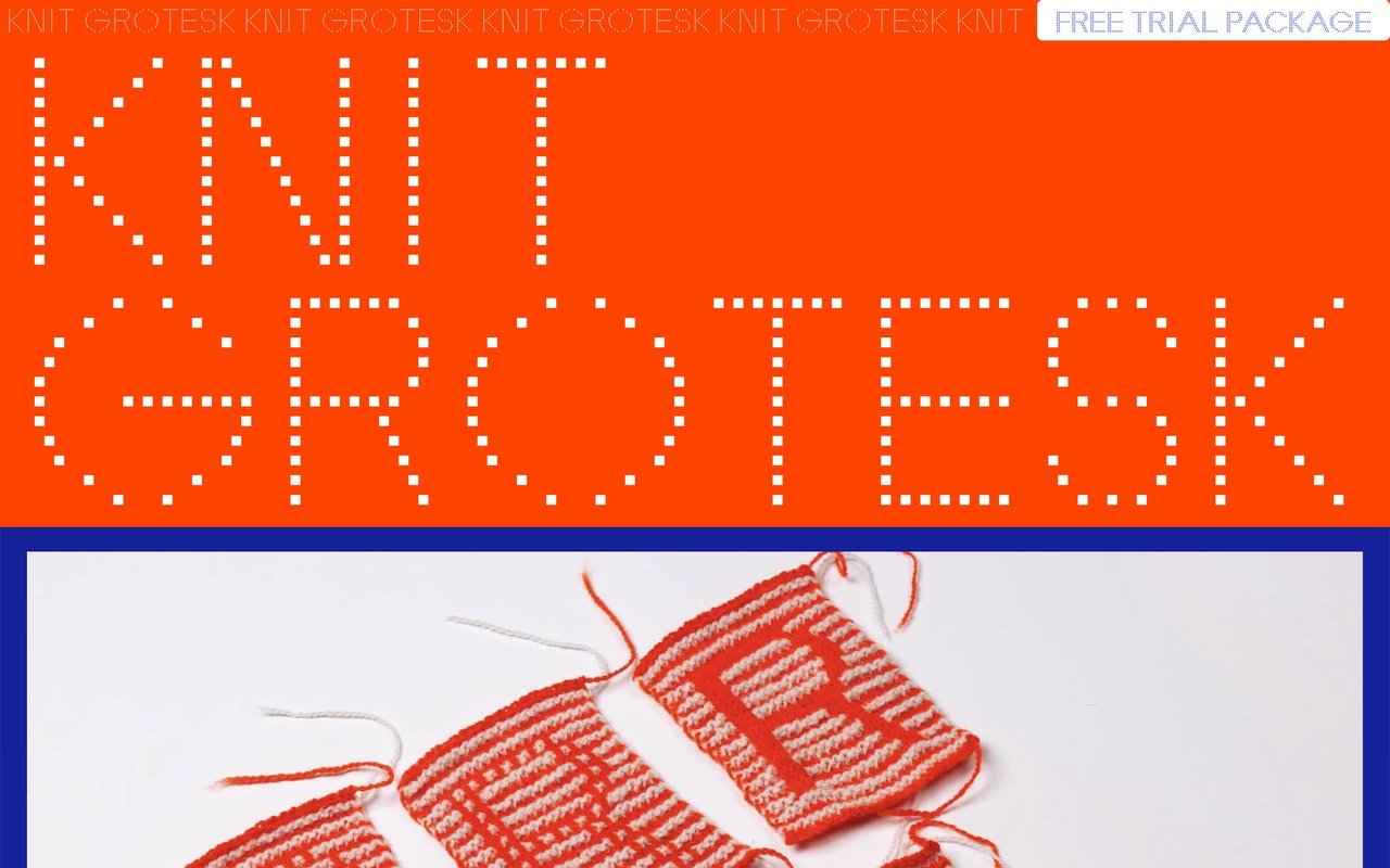Knit Grotesk
