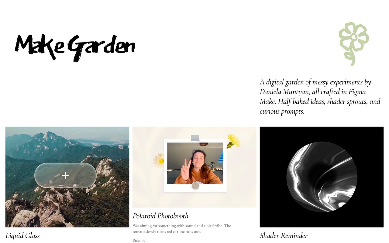 Make Garden