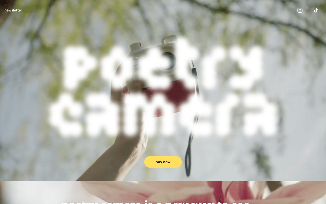 poetry camera