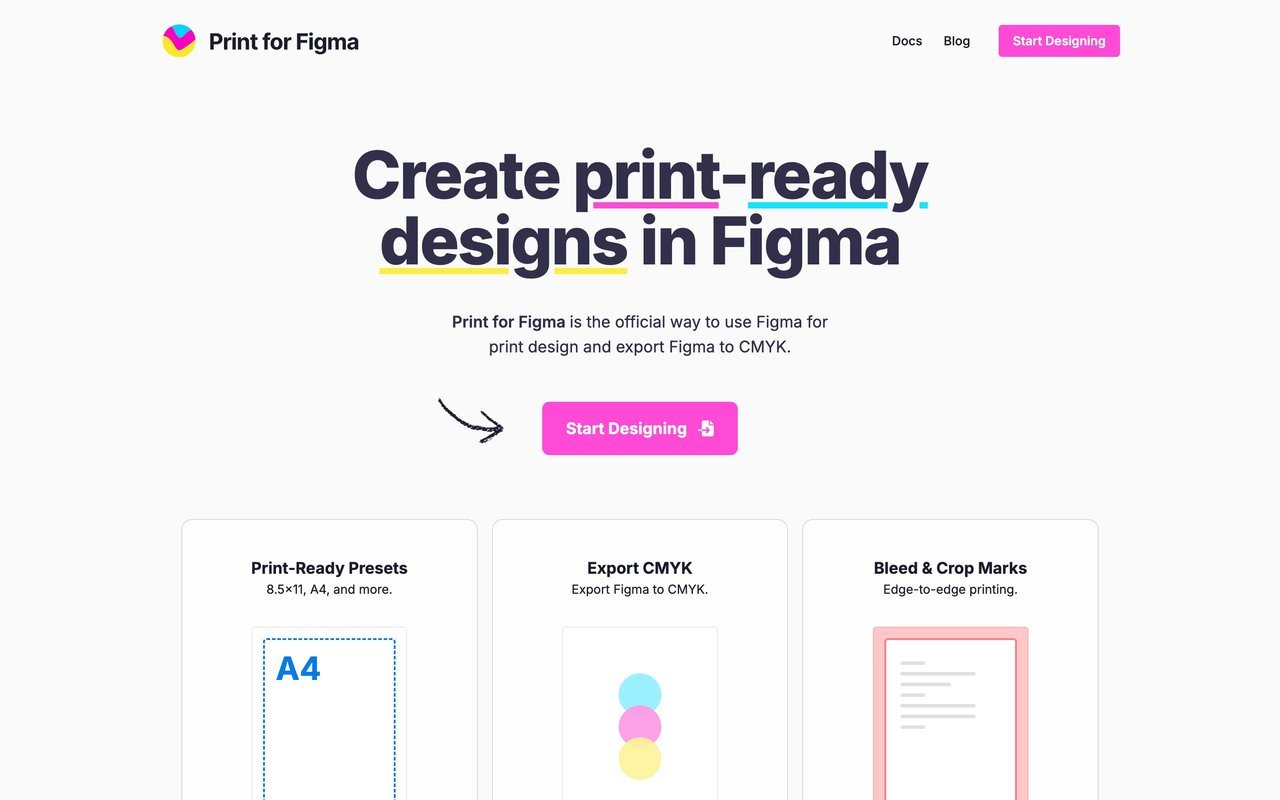 Print for Figma