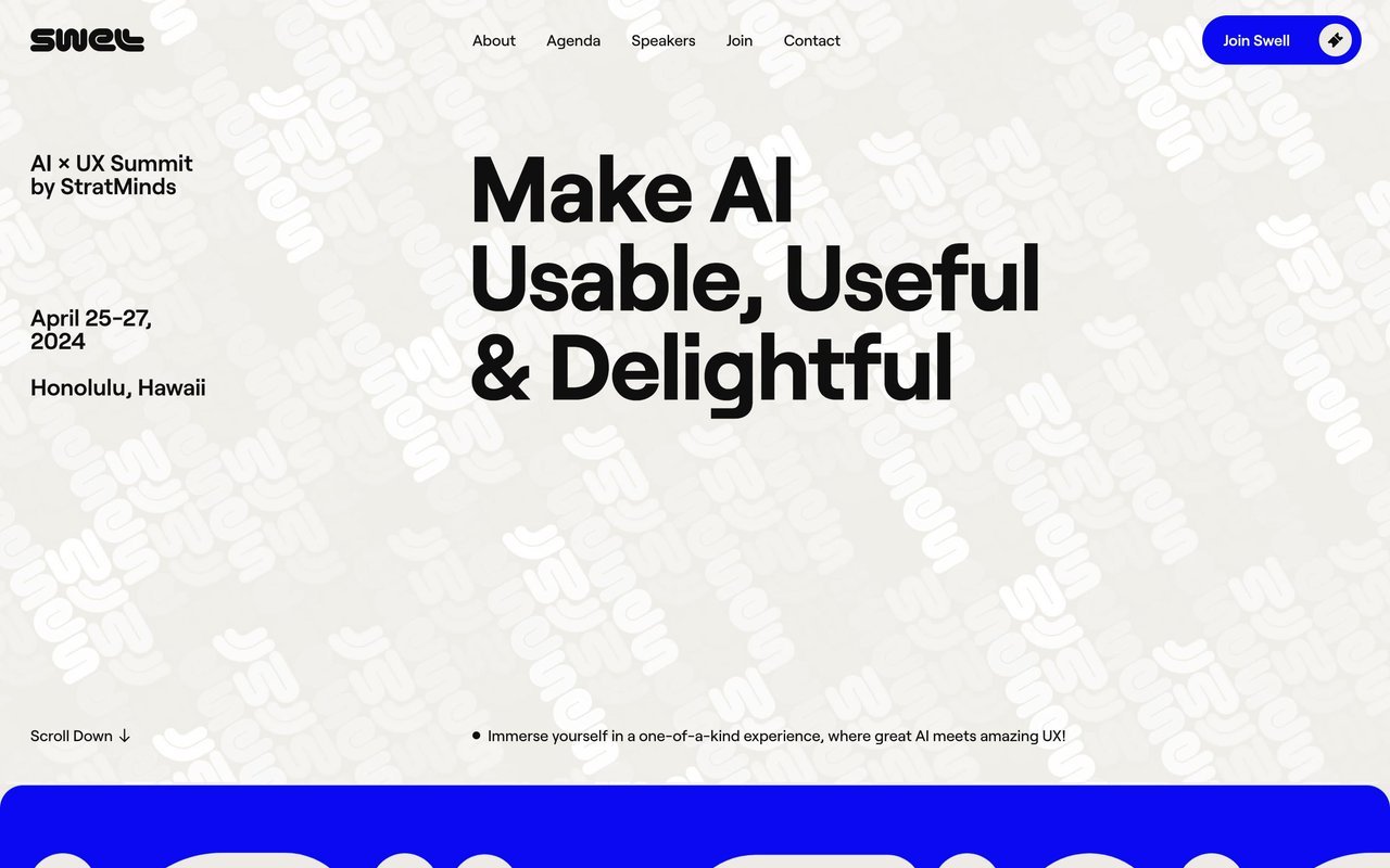 Swell AI x UX Summit