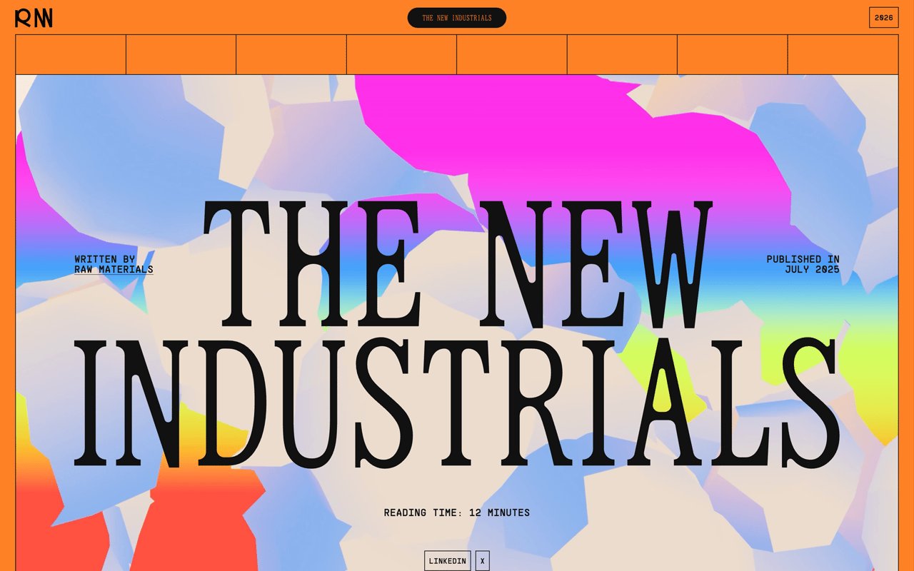 The New Industrials