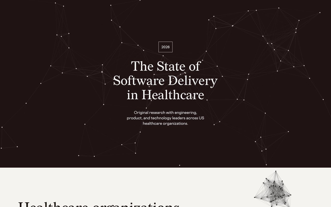 The State of Software Delivery in Healthcare