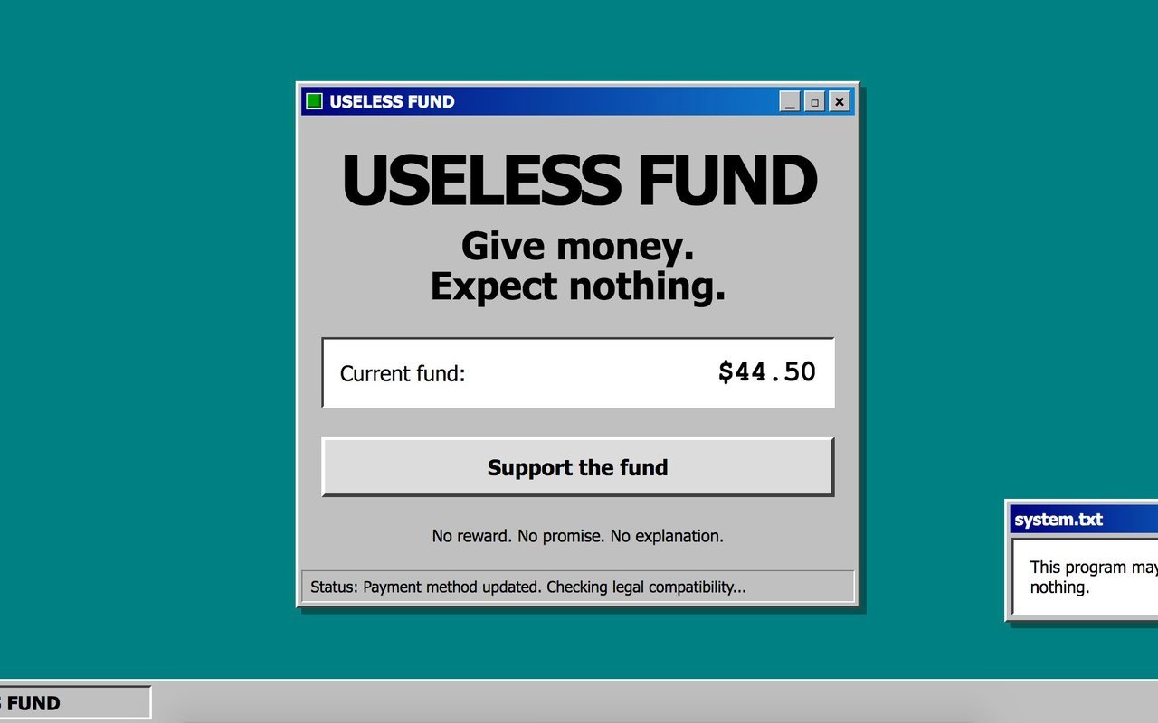 The Useless Fund