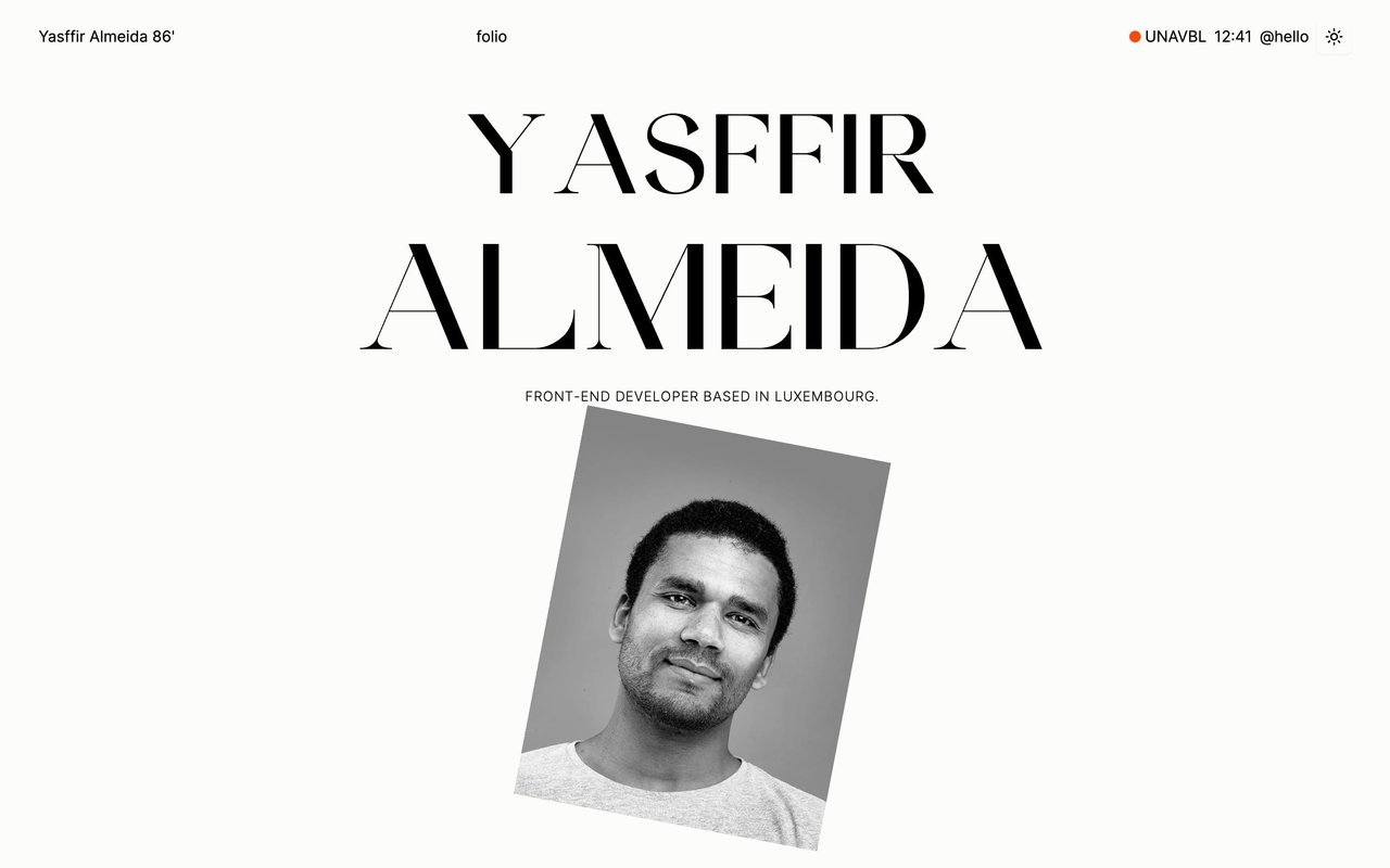 Yasffir Almeida