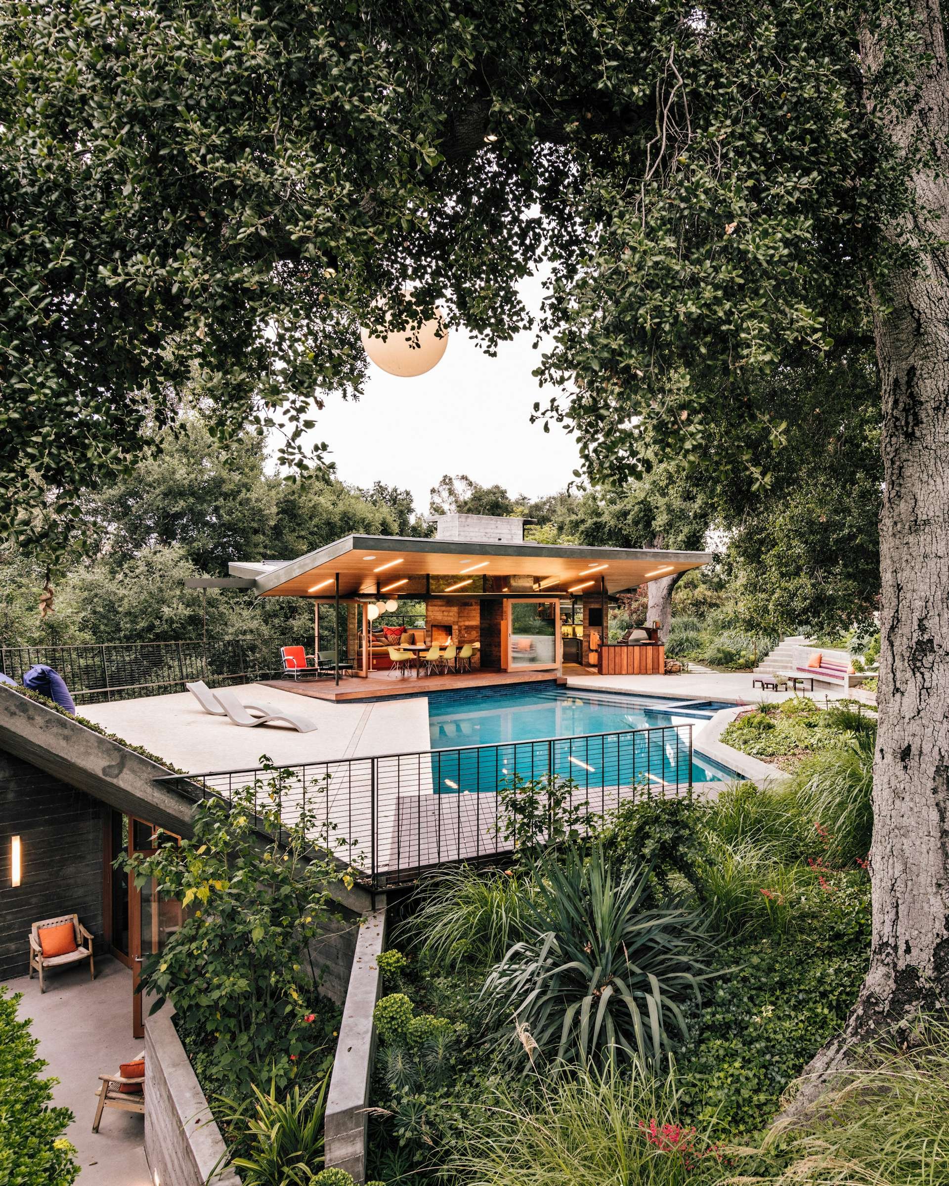 Photo 11 of 756 in Outdoor Photos from A 1954 Los Angeles Home Moves Into the Future With a Collection of Pavilions in the Landscape - Dwell