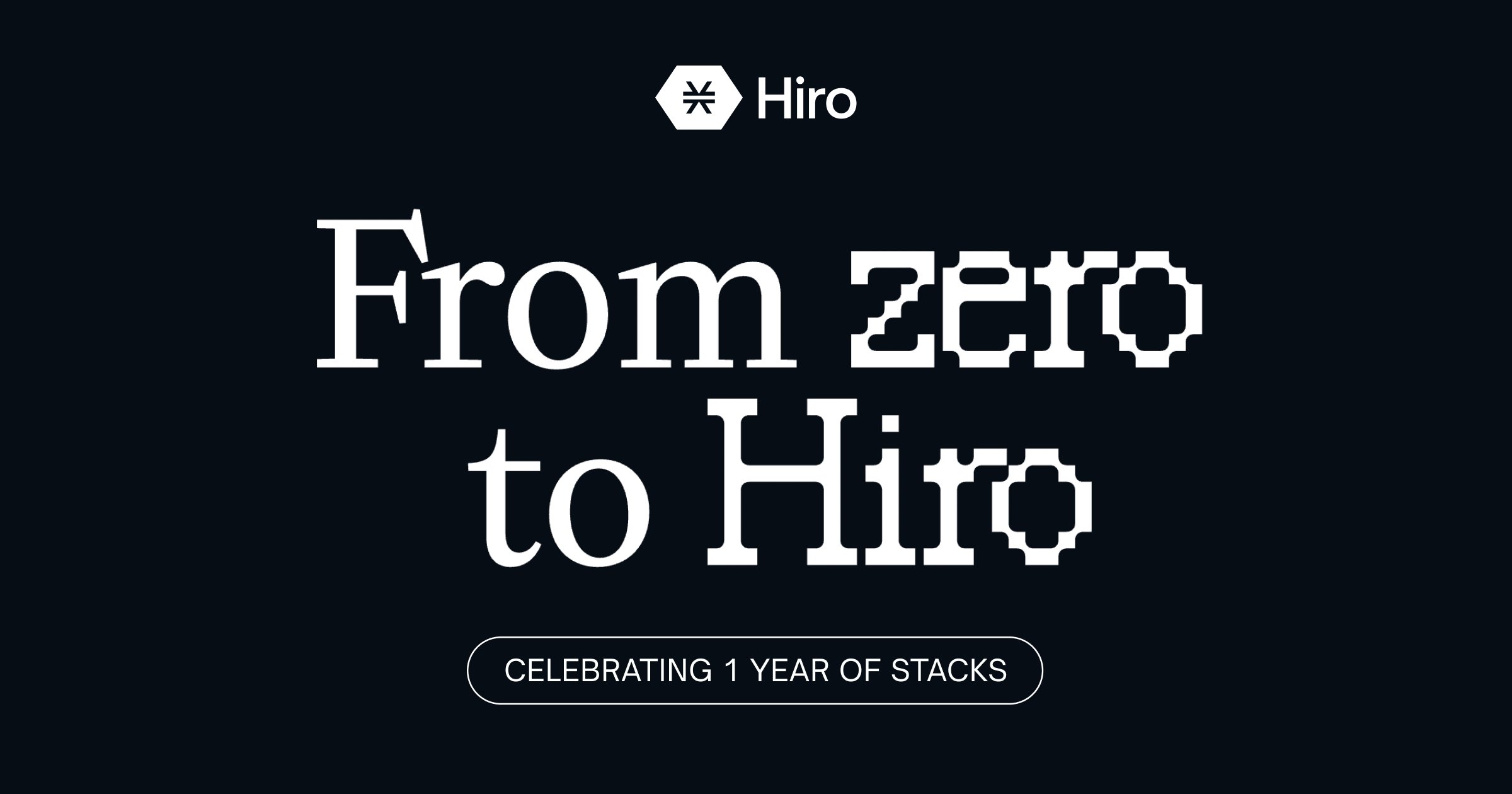 From zero to Hiro