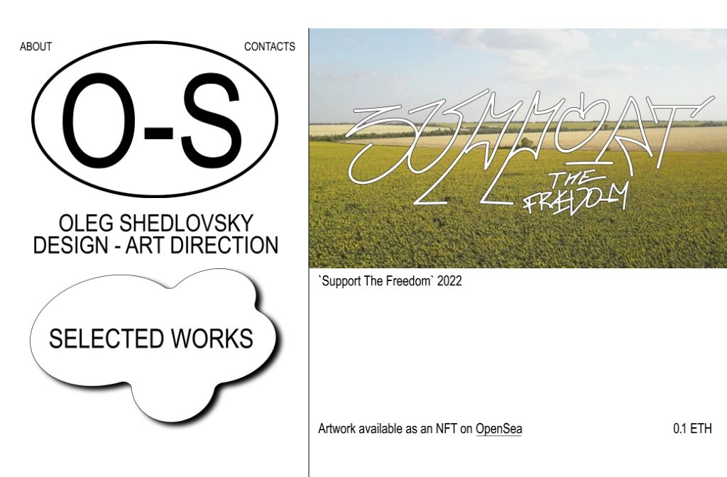 OLEG SHEDLOVSKY (WORKS) | Readymag