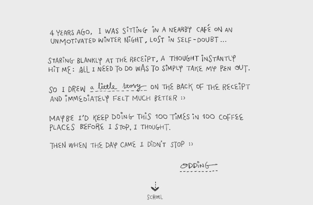 Coffee Receipt Stories