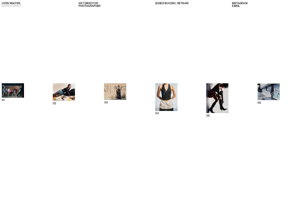 Uyen Nguyen - Creative Portfolio