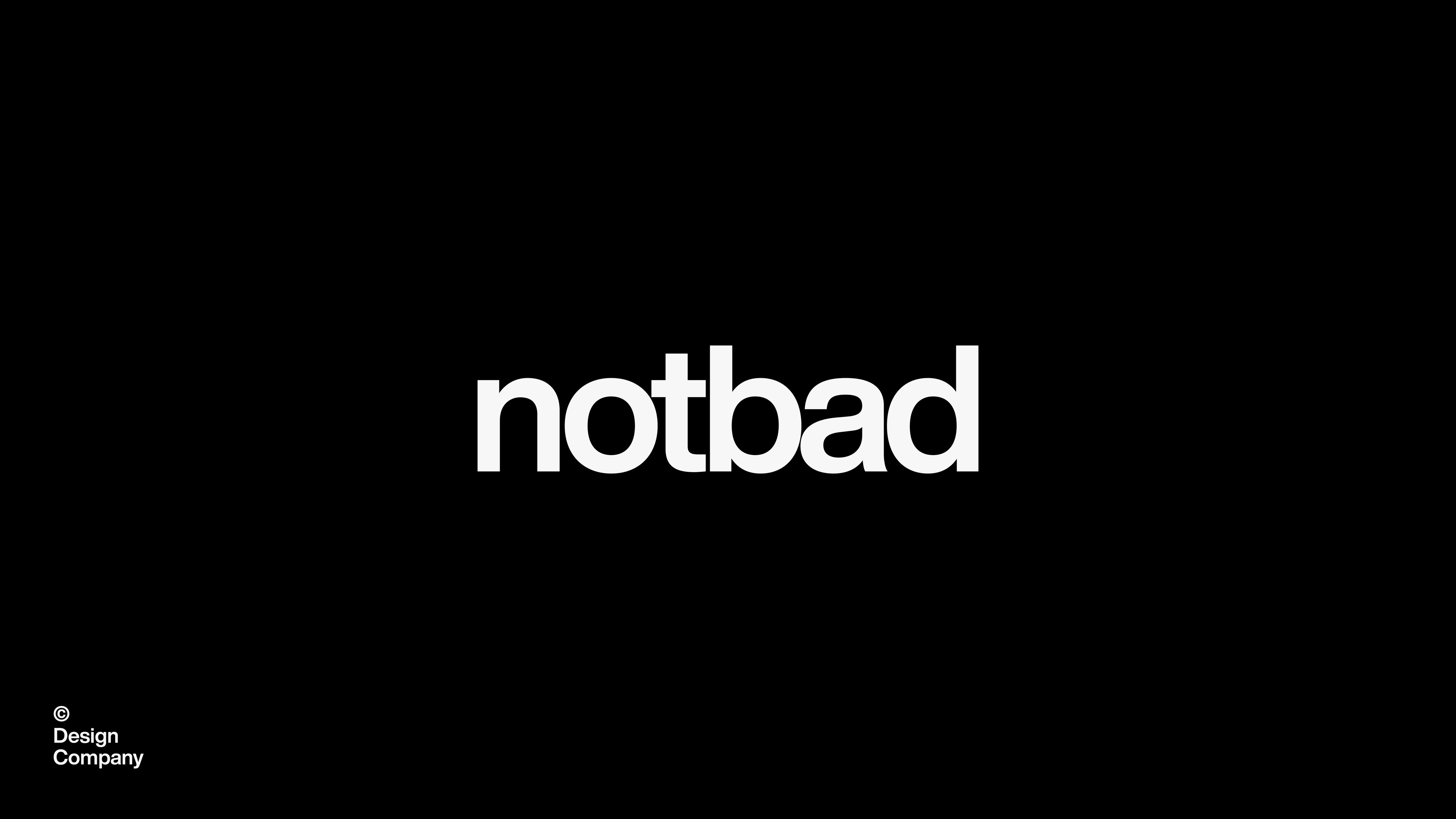 notbad.work - Design Company