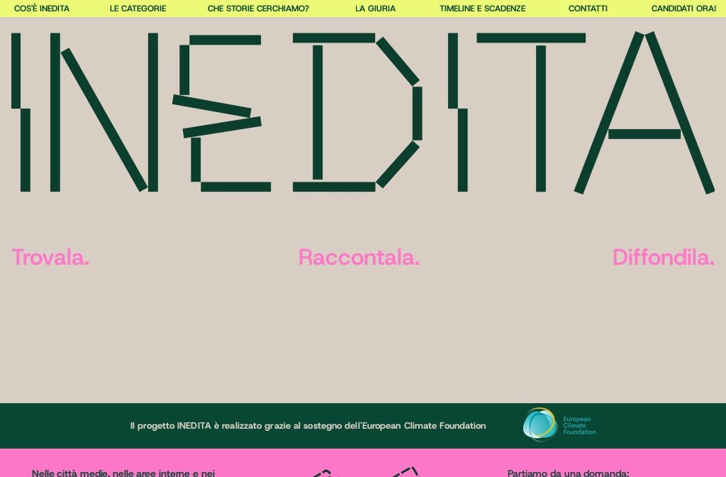 Premio INEDITA