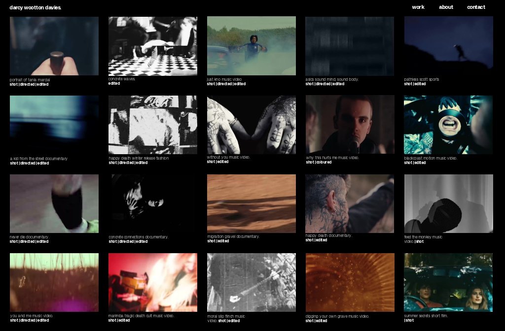 Darcy Wootton-Davies | DOP | EDITOR