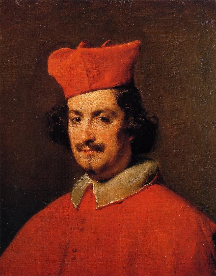 Portrait of Cardinal Camillo Astali Pamphili (1650) by Diego Velazquez – Artchive