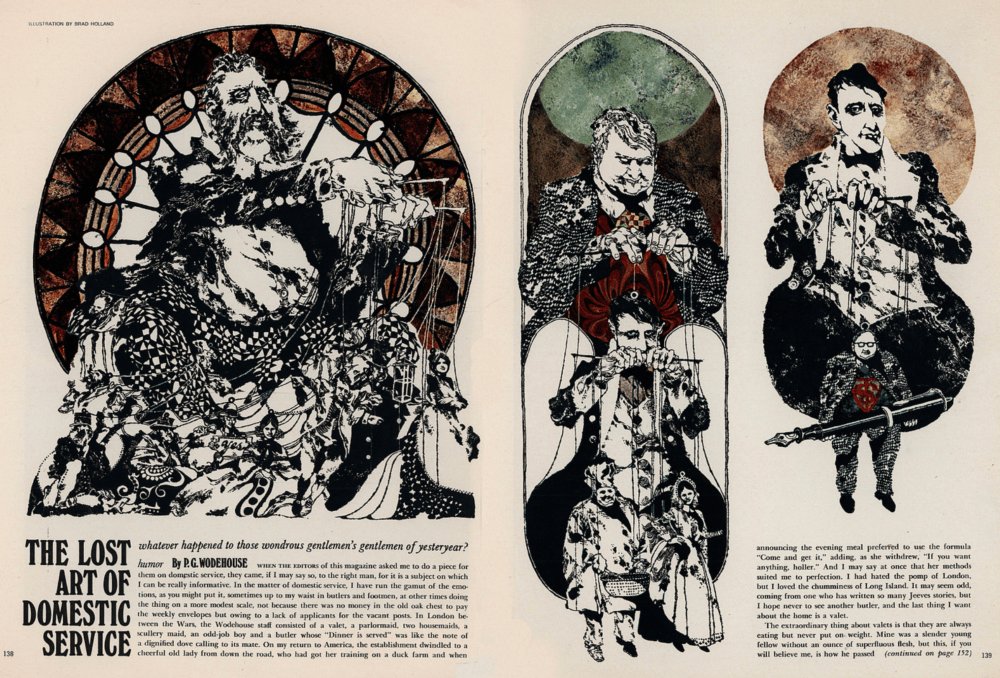 The Daily Heller: Brad Holland’s Missing Links