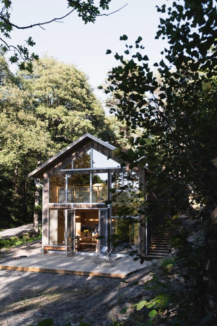 At Home on the West Coast of Sweden: A Plywood Retreat Filled with Cost-Conscious Design Ideas