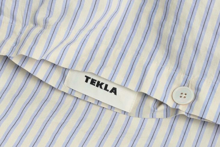 10 Easy Pieces: Bedding in Shirting Stripes