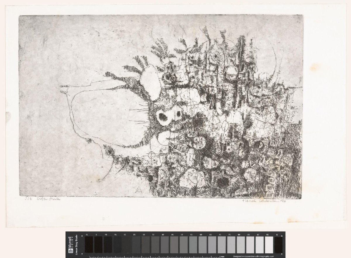 Landschap op grote hoogte