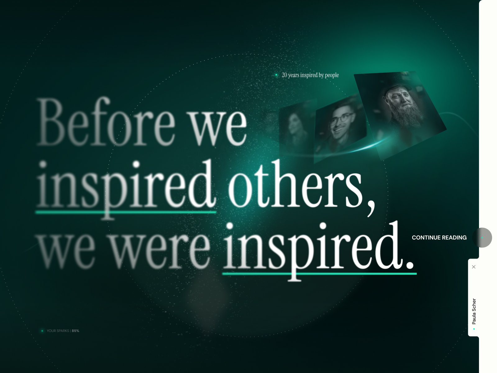 20 Years Inspired by People