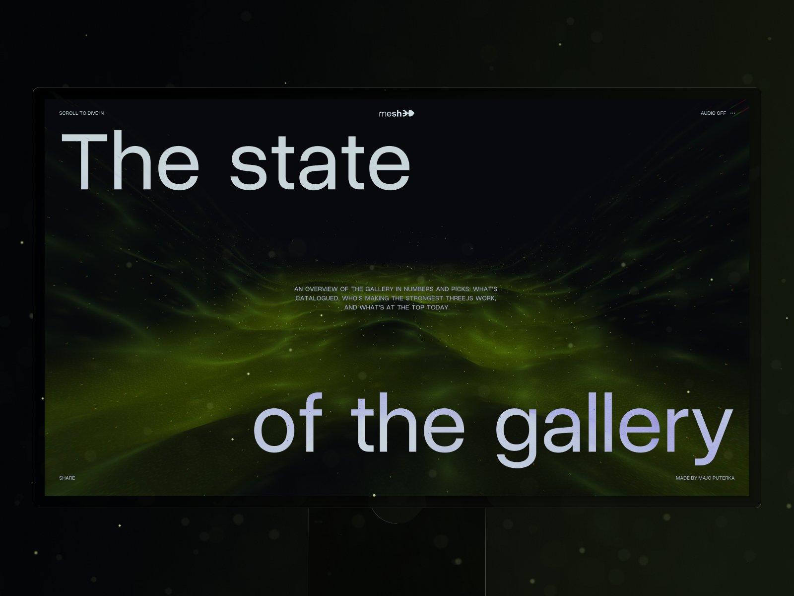 The state of the gallery