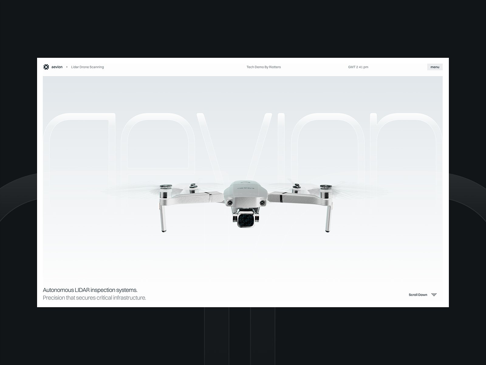 Lidar Drone Scanning