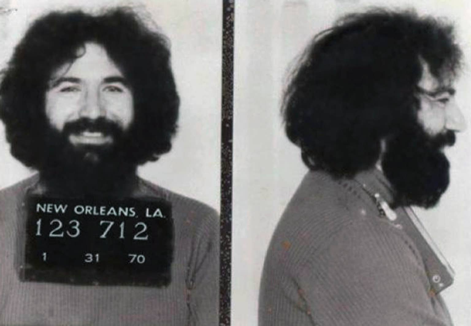 Jerry Garcia Was Just Driving to a Show—Then a Traffic Stop Landed Him in Jail 53 Years Ago Today
