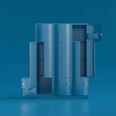 Tetris-Style Lockers Make Room for Longer Objects in Limited Space 