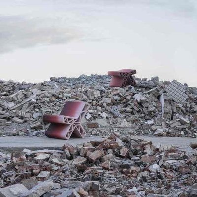 Reader Submitted: <trans oldtip="Enter your project title here" newtip="??????????" id="3e628c_1097">Inorganic Growth - Transforming Urban Village Demolition Debris Into 3D-Printed Urban Furniture </trans>