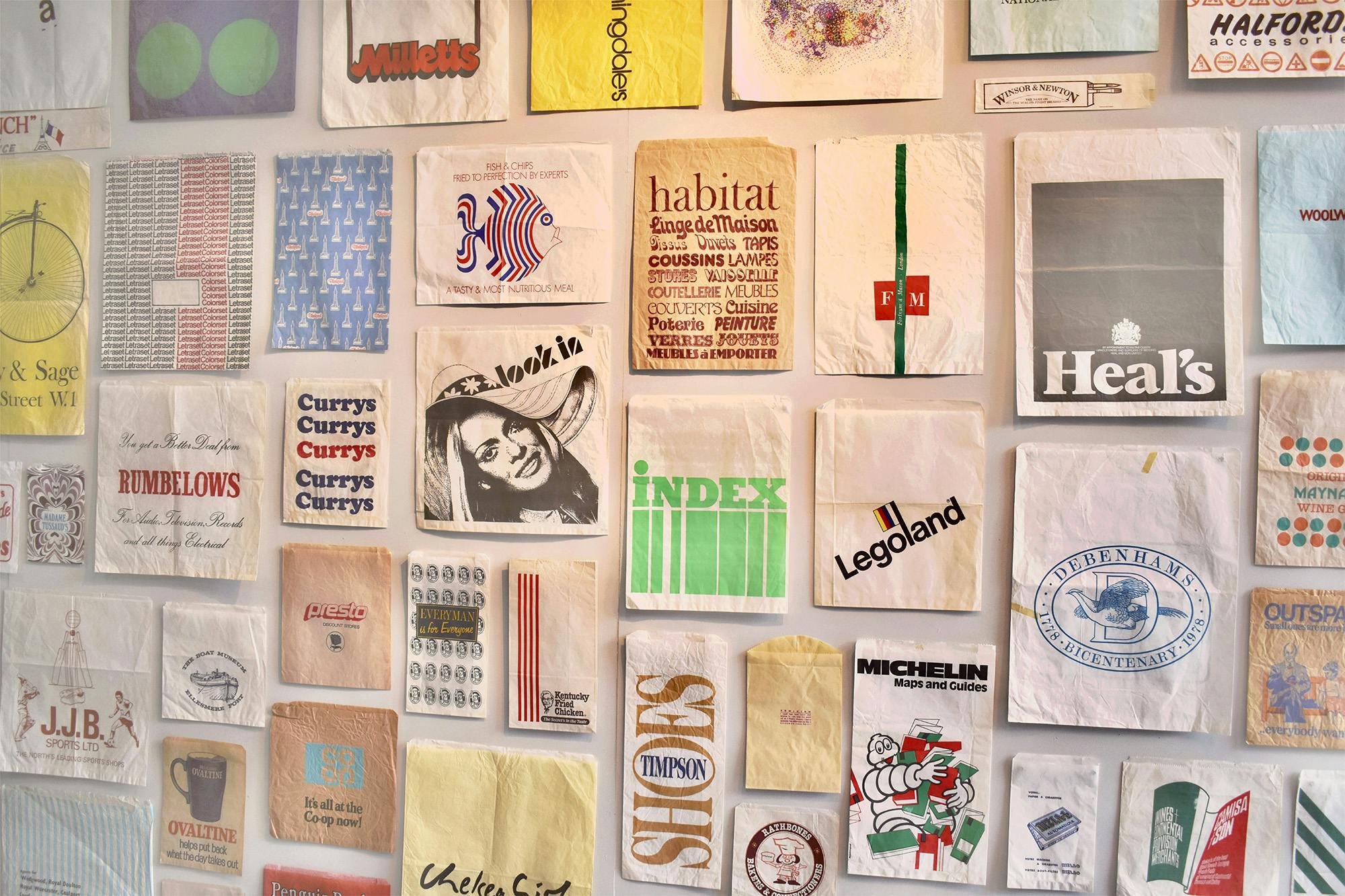Dorothy hosts the Paper Bag Archive in a new exhibition