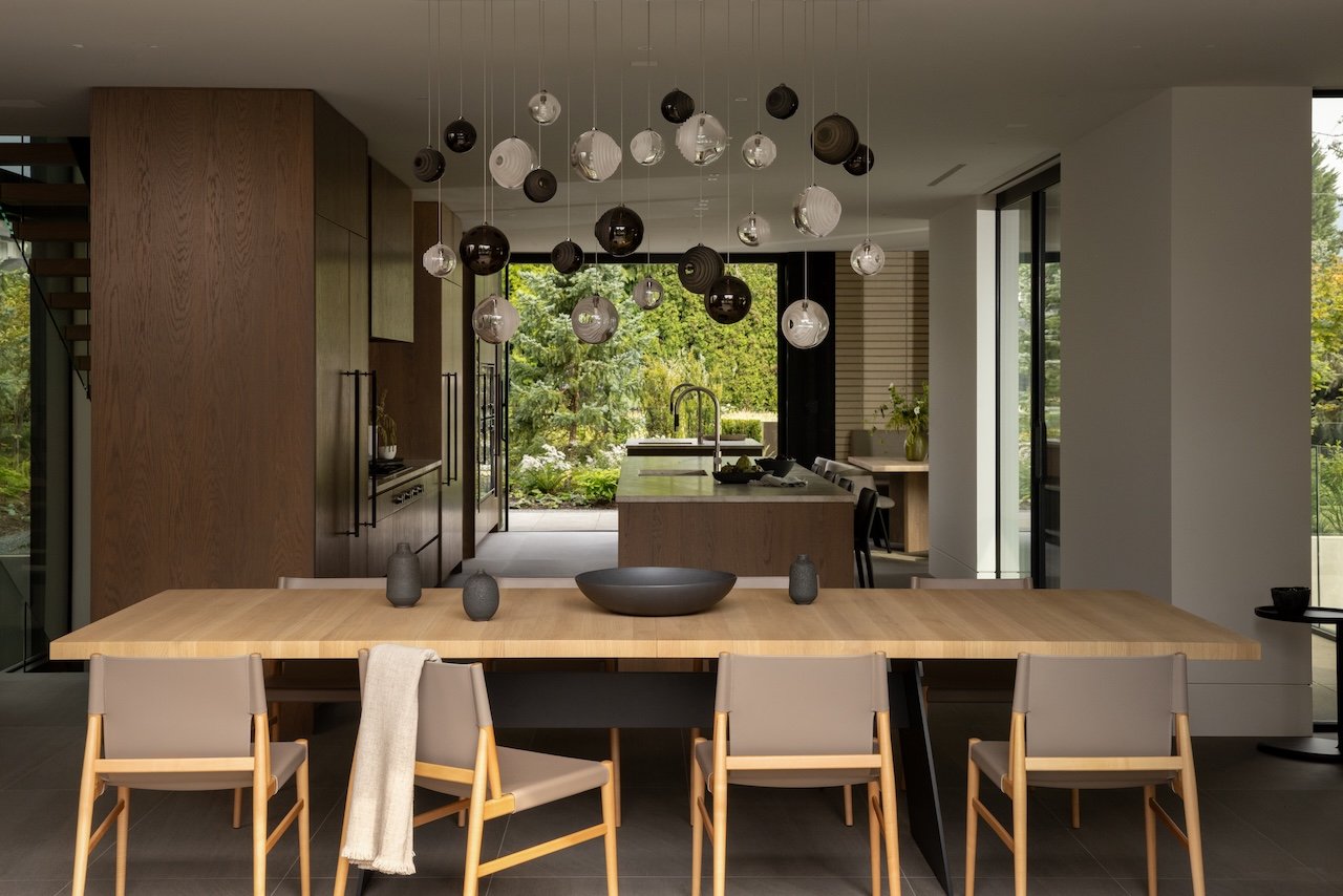 A North Vancouver Residence and Pool House Connected by Landscape