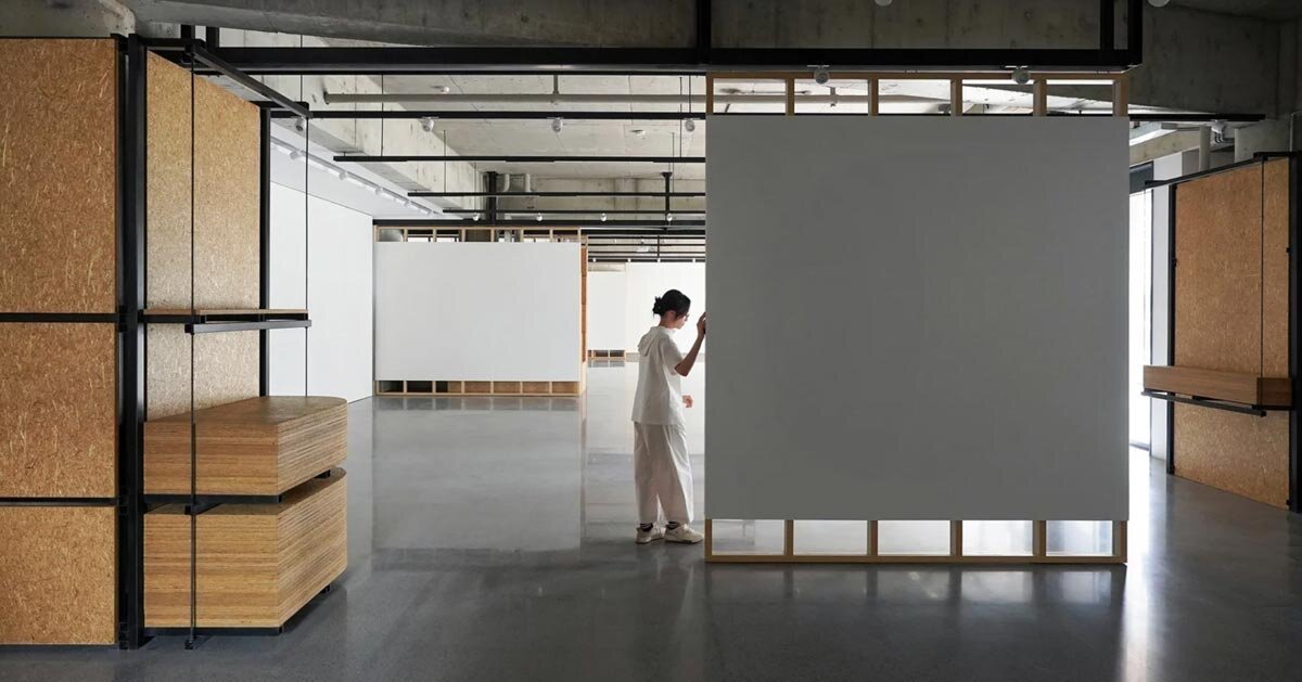 existing residential spaces reconfigure as a flexible community art network in china