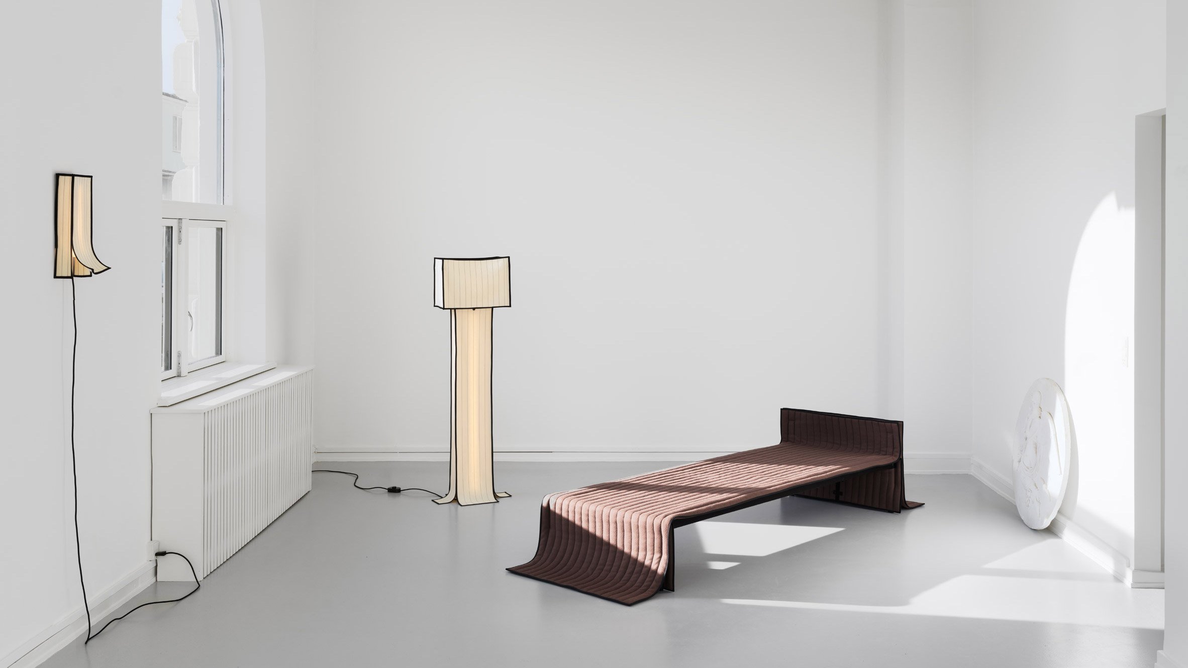 Laerke Ryom creates furniture "tailored like garments" for Raiments exhibition