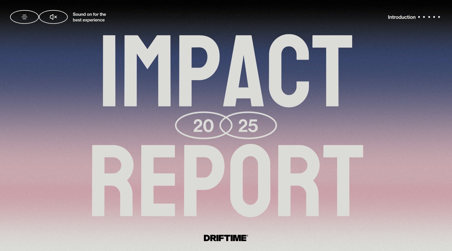 Driftime Impact Report