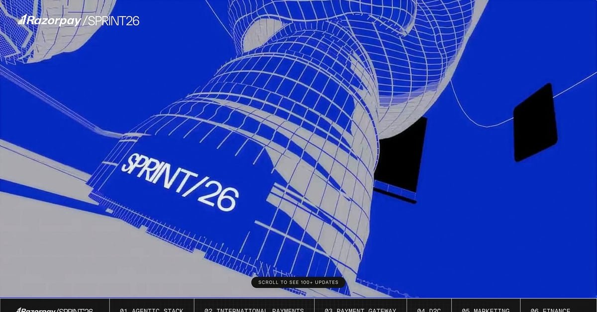 Website Inspiration: Razorpay Sprint 2026