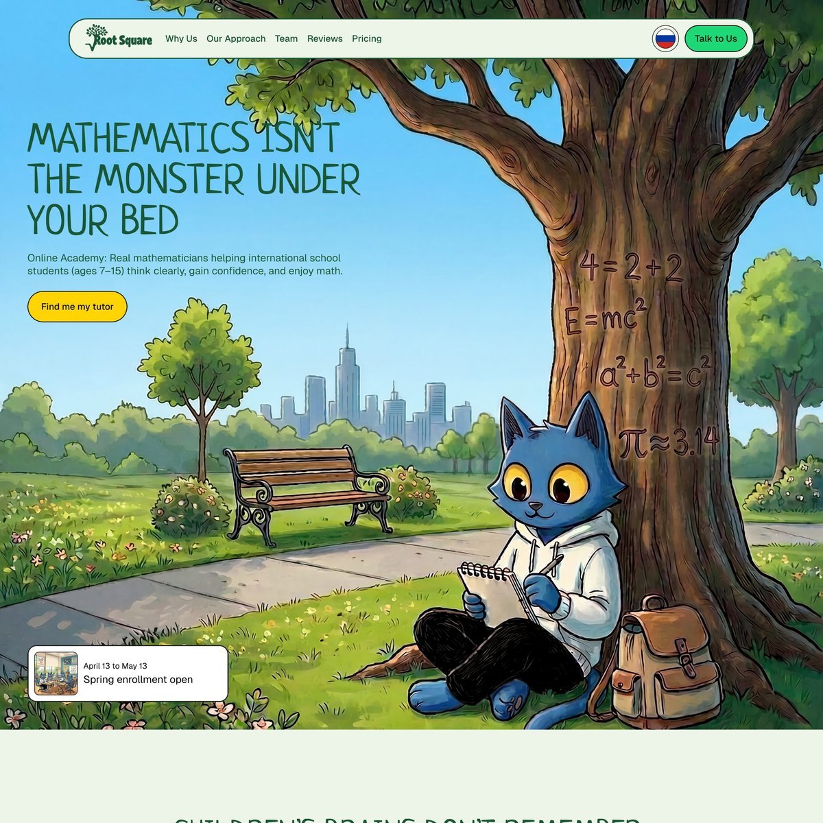 Website Inspiration: Root Square