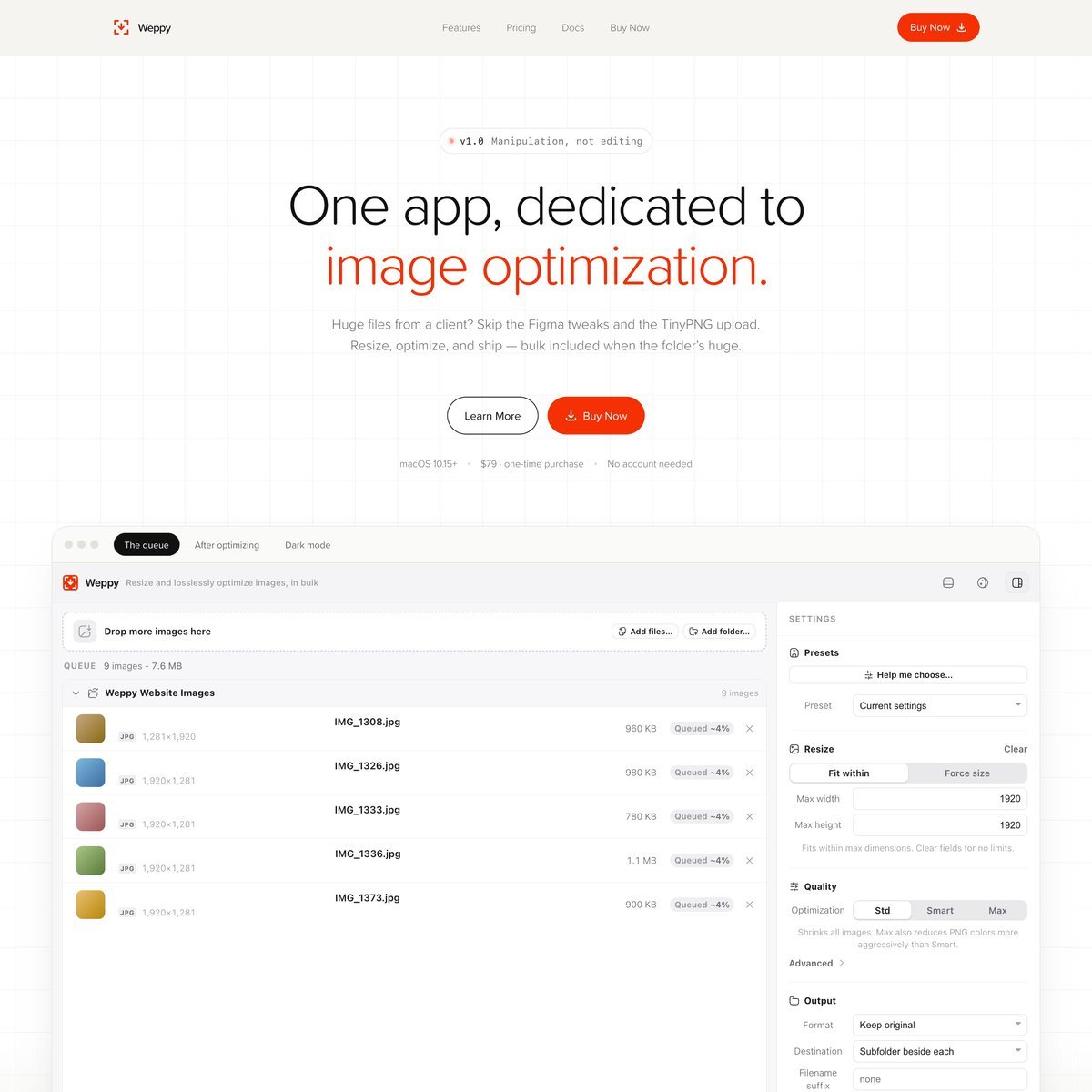 Website Inspiration: Weppy