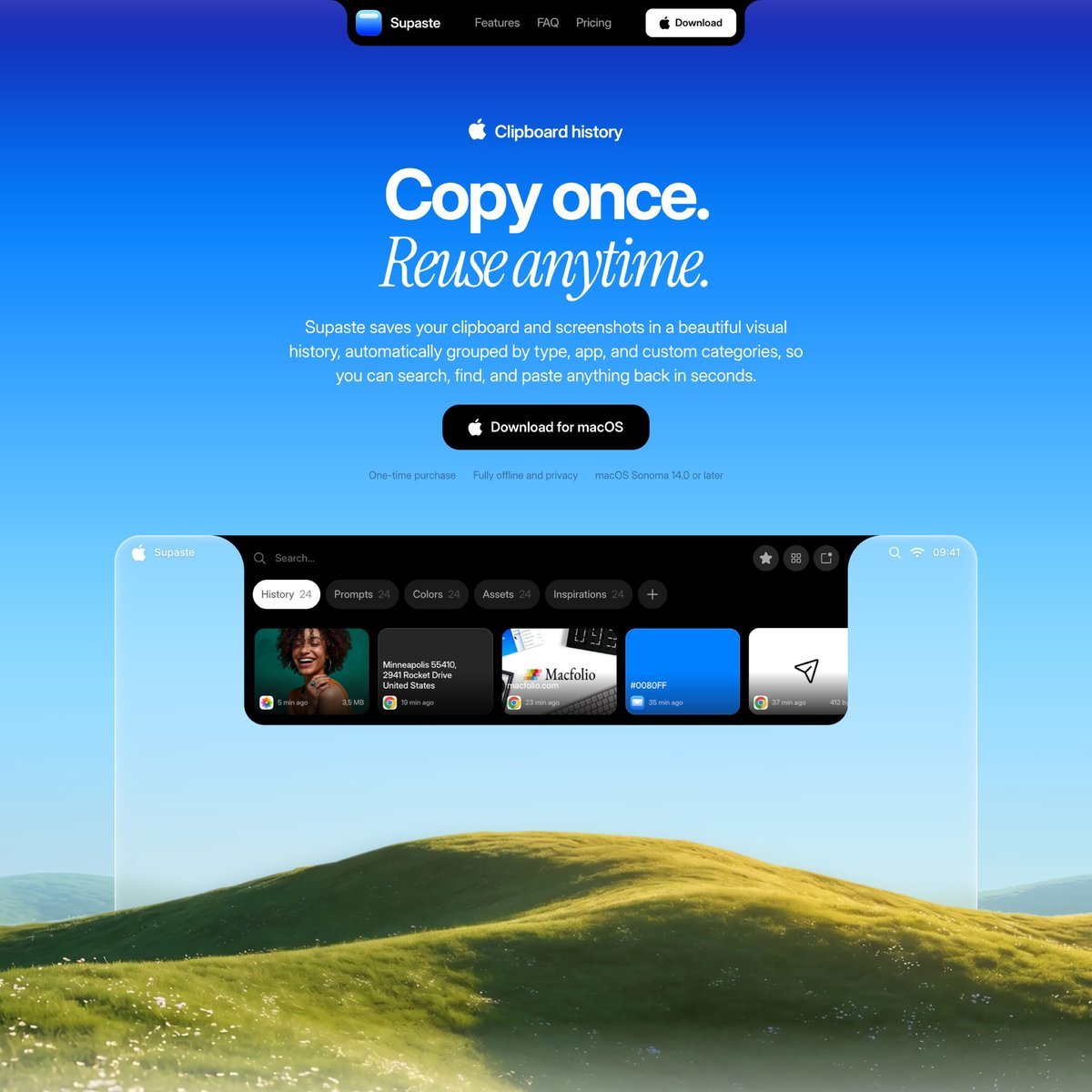 Website Inspiration: Supaste