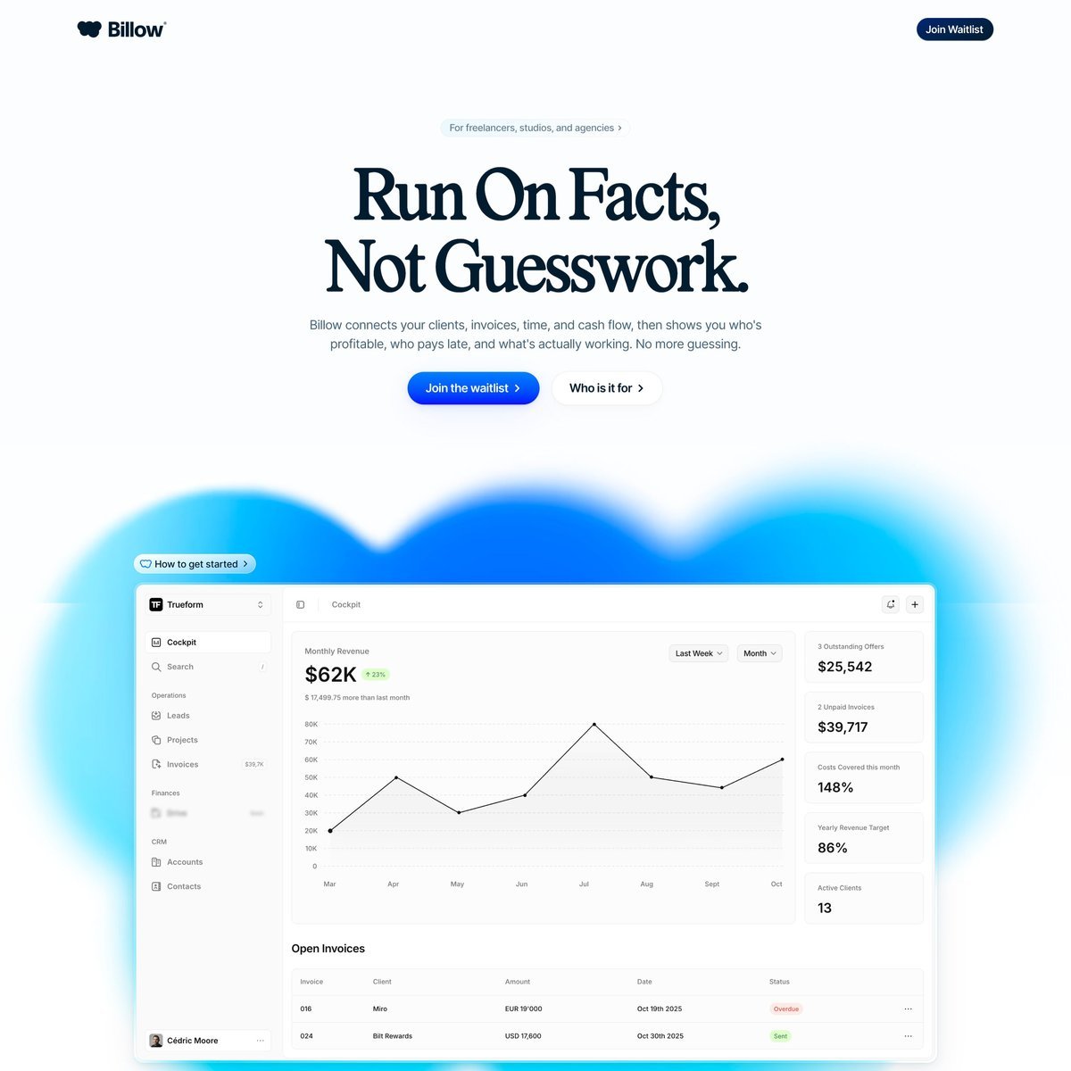 Website Inspiration: Billow