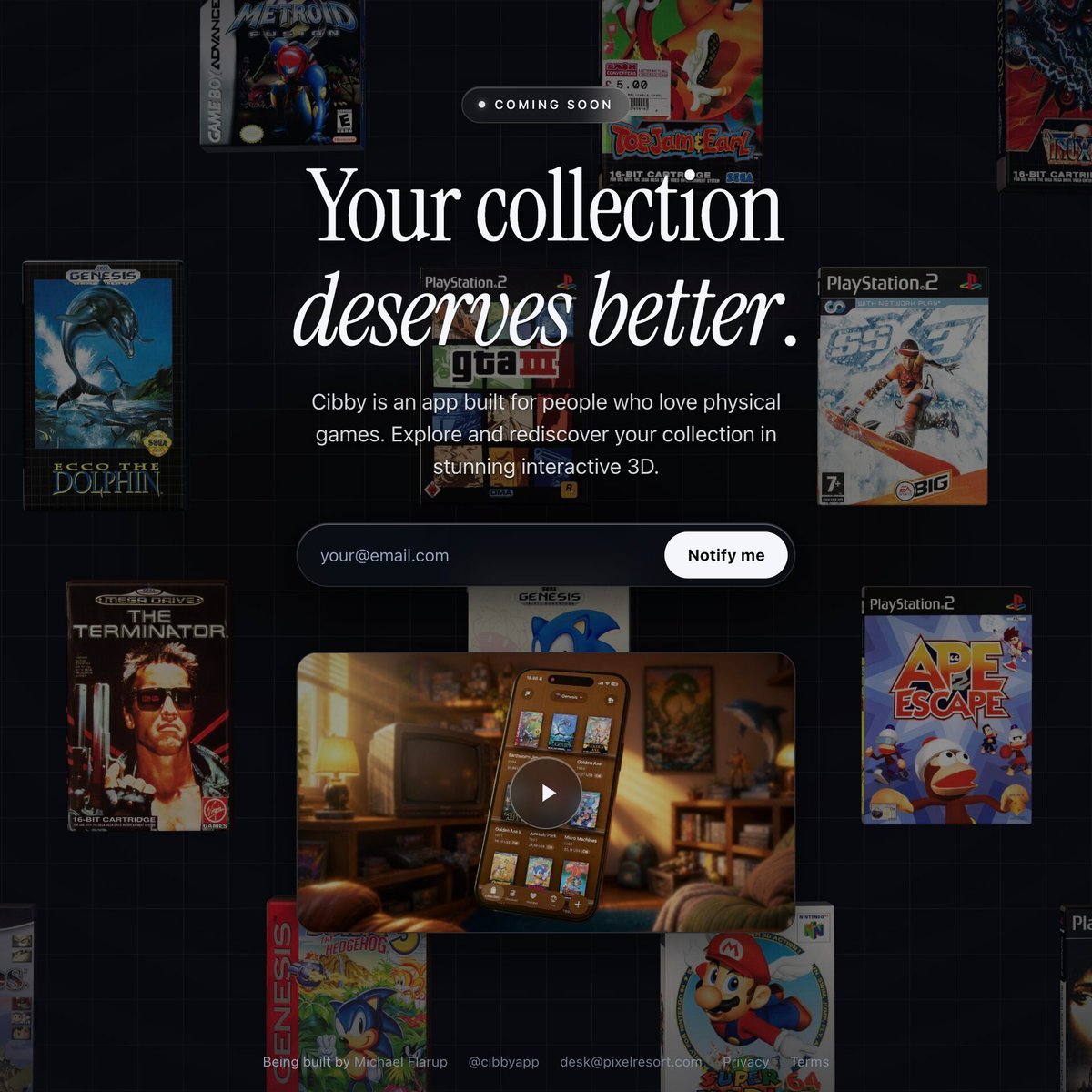 Website Inspiration: Cibby