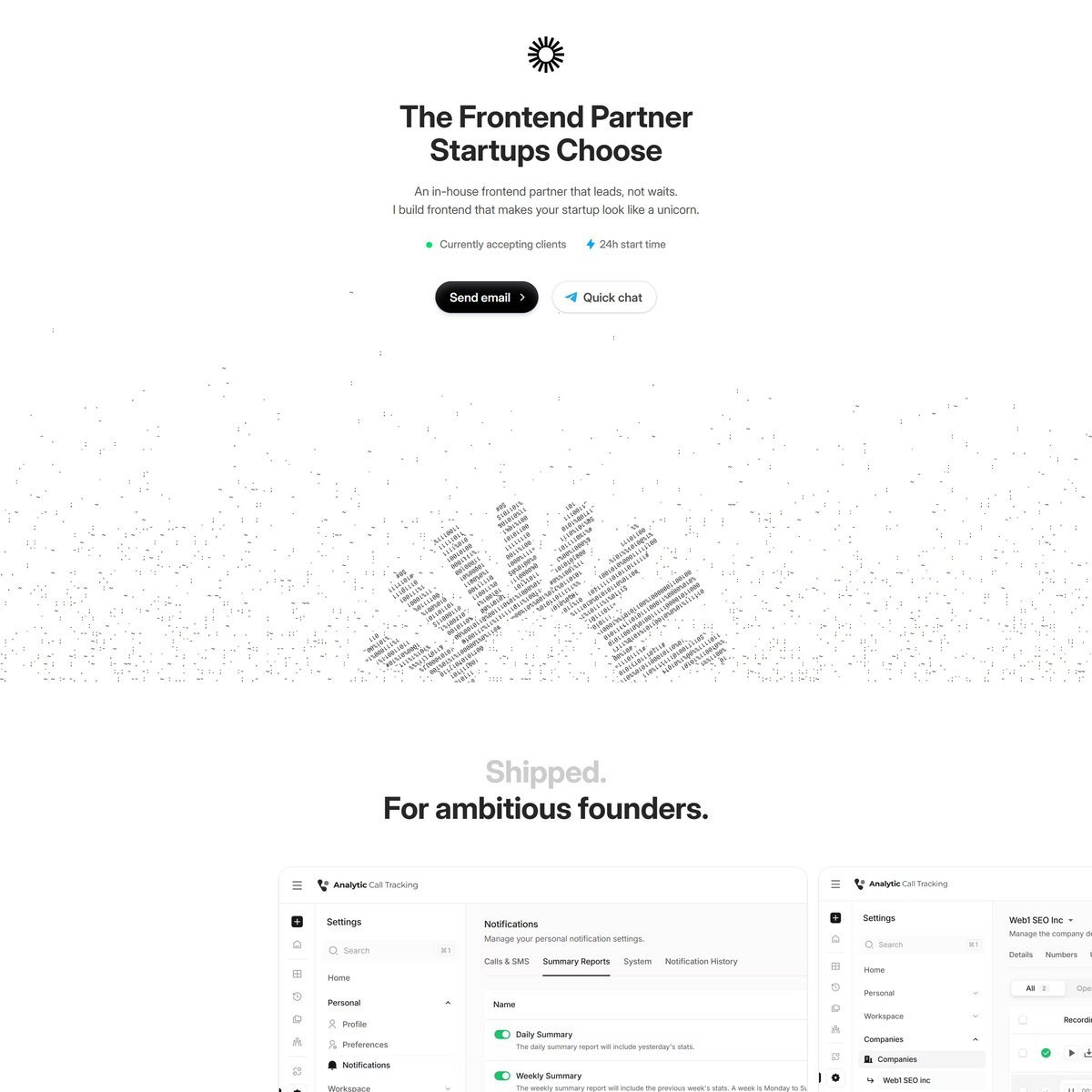 Website Inspiration: Frontend Supply™