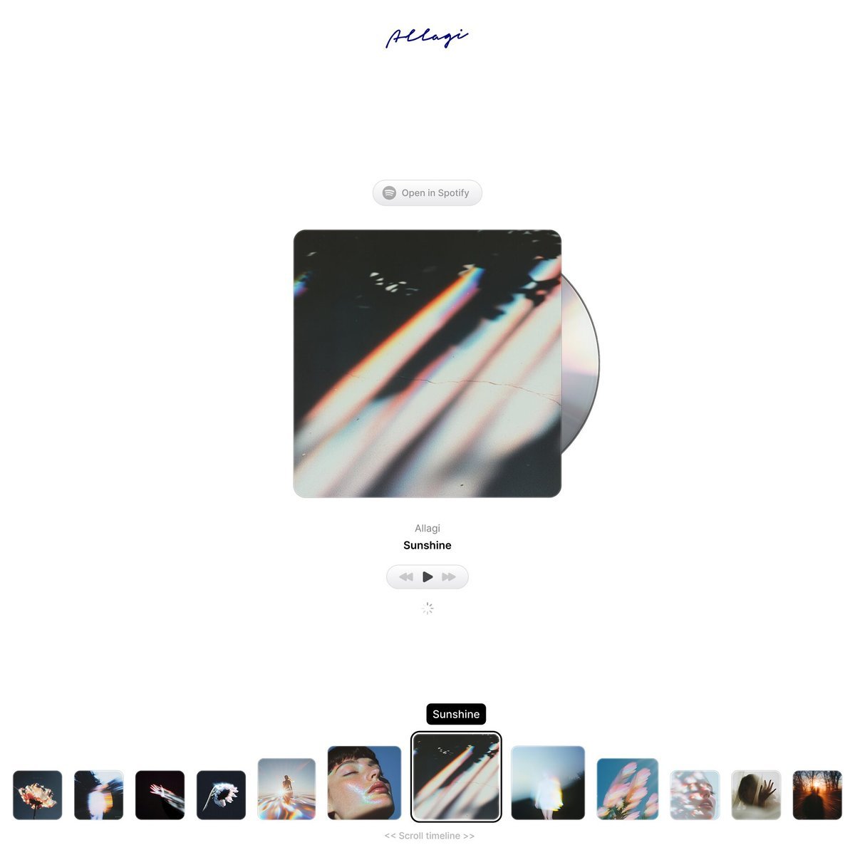 Website Inspiration: Allagi