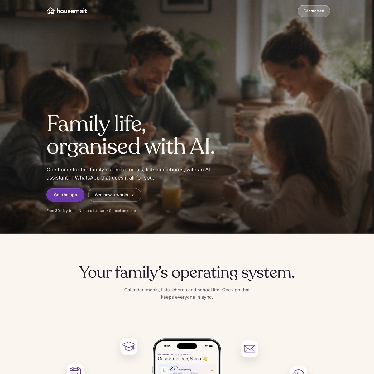 Website Inspiration: Housemait