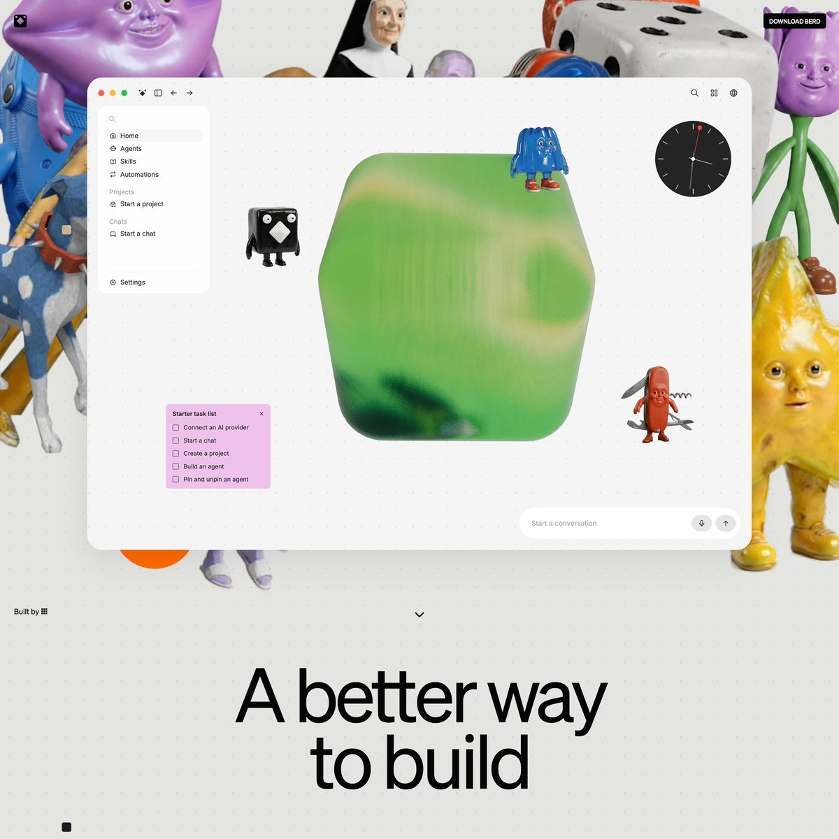 Website Inspiration: Berd