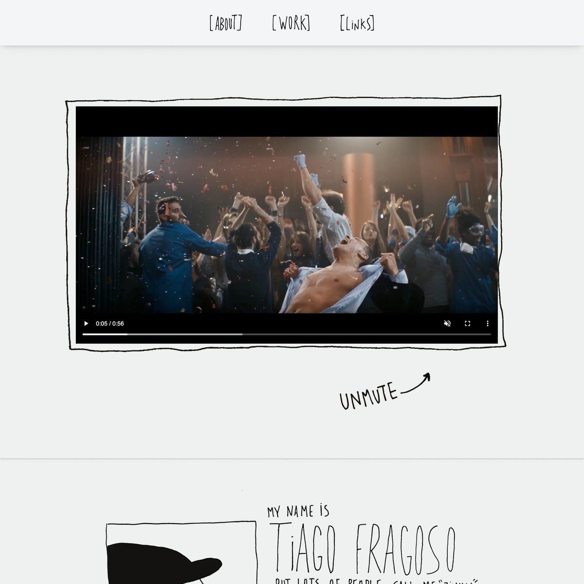 Website Inspiration: Tiago Fragoso